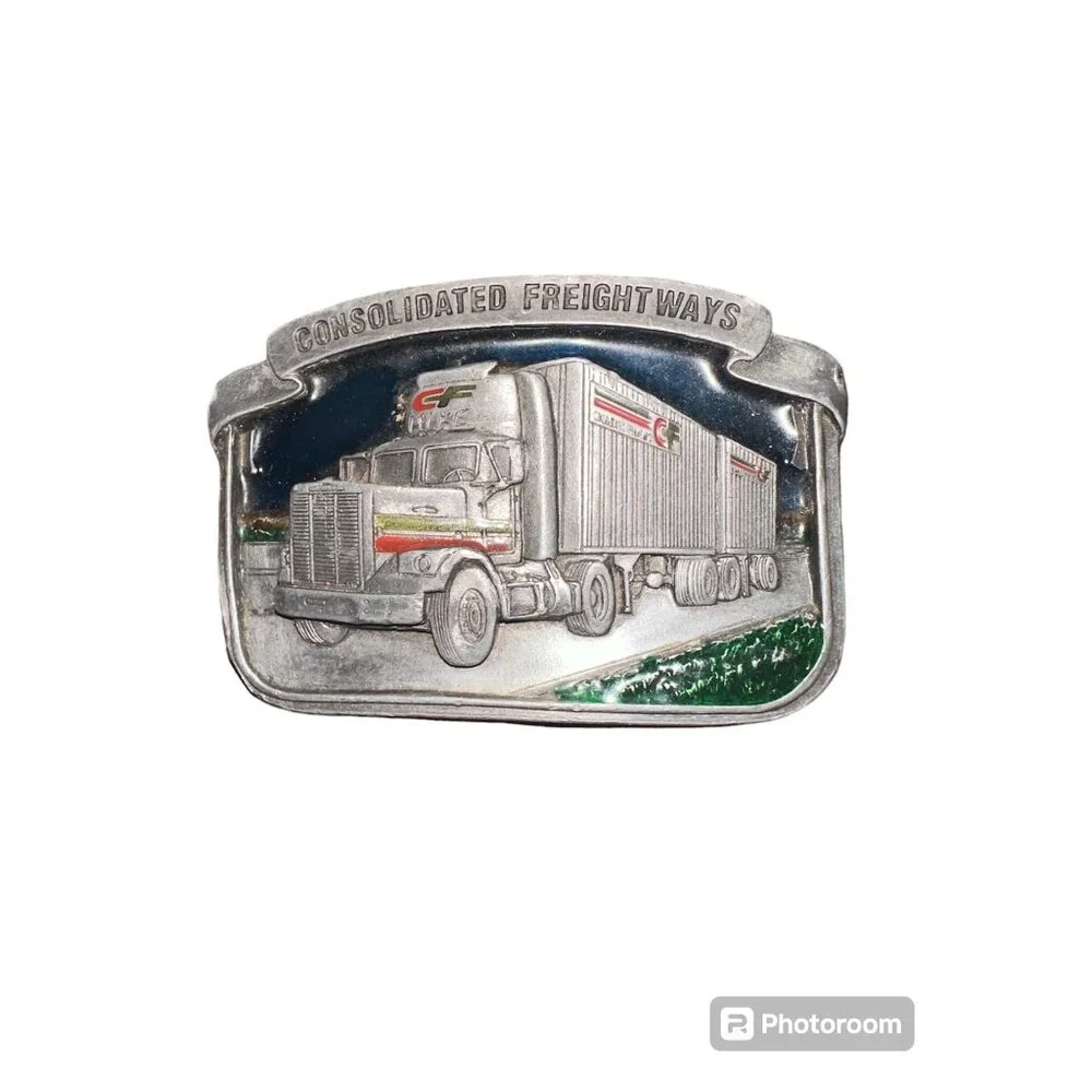 1988 Tonkin‎ Inc. Consolidated Freightways Truck Belt Buckle